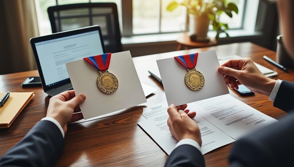 découvrez si vous pouvez demander simultanément deux échelons de la médaille du travail et les conditions nécessaires pour en bénéficier.