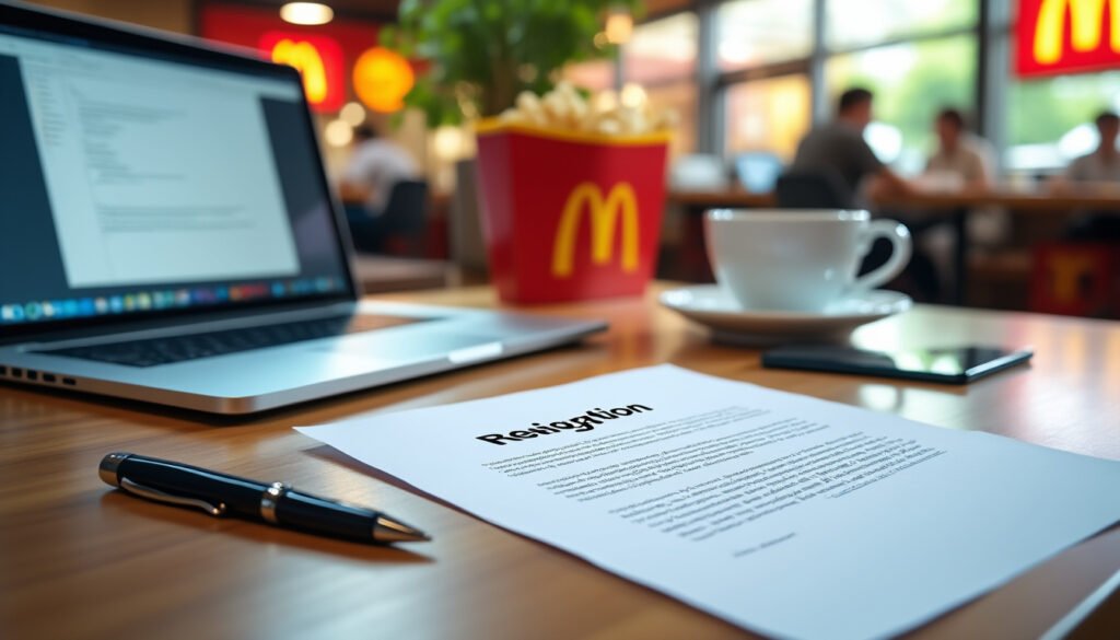 découvrez comment rédiger une lettre de démission efficace pour mcdonald's, avec un modèle clair et les règles essentielles à suivre pour partir dans les meilleures conditions.