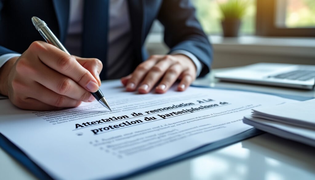 découvrez comment remplir correctement une attestation de renonciation à la protection du patrimoine professionnel grâce à notre guide clair et détaillé.