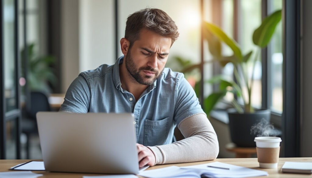 découvrez si l'on peut poursuivre une activité professionnelle tout en souffrant d'une algodystrophie de la main, ses impacts et conseils pour gérer la maladie au travail.