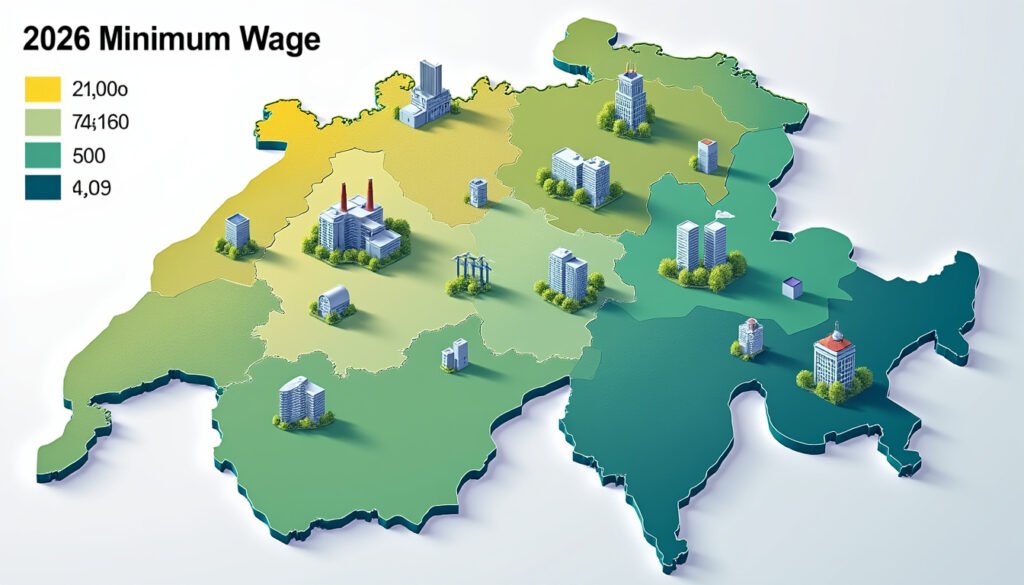 découvrez le montant horaire du smic en suisse en 2026 et explorez comment il varie selon les différents cantons, avec une analyse des facteurs influençant ces évolutions.
