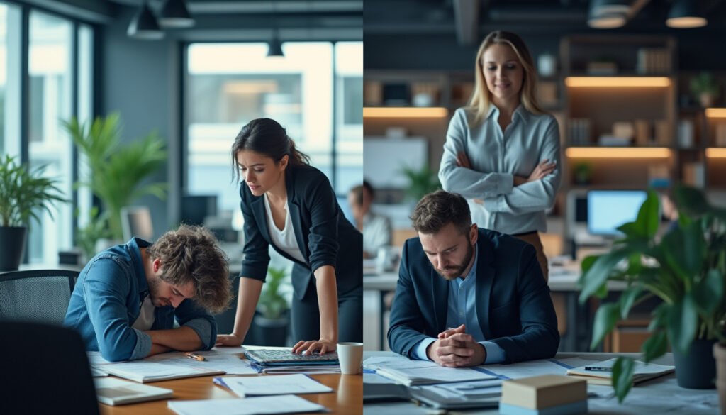 découvrez comment reconnaître les 15 comportements typiques d'un manager toxique et apprenez à les éviter pour instaurer un environnement de travail sain et productif.